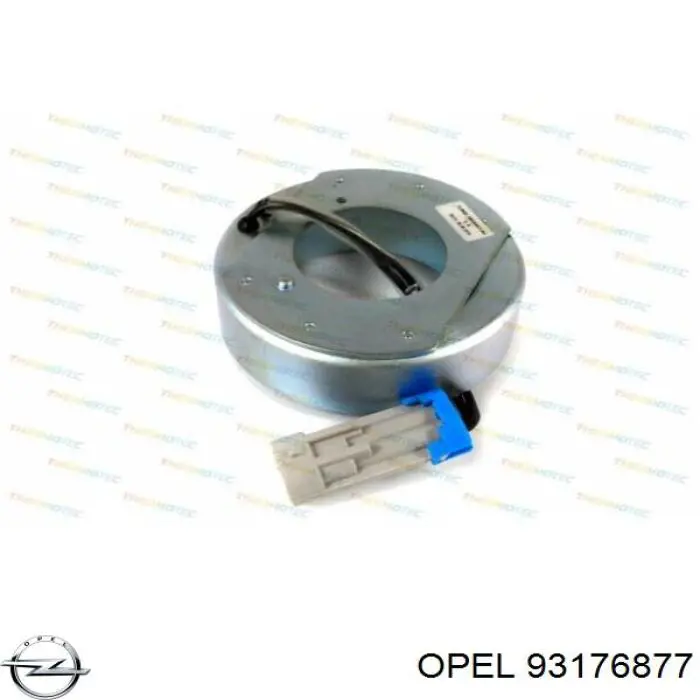 Компрессор системы кондиционирования Opel 93176877 цена, от 111.08 USD