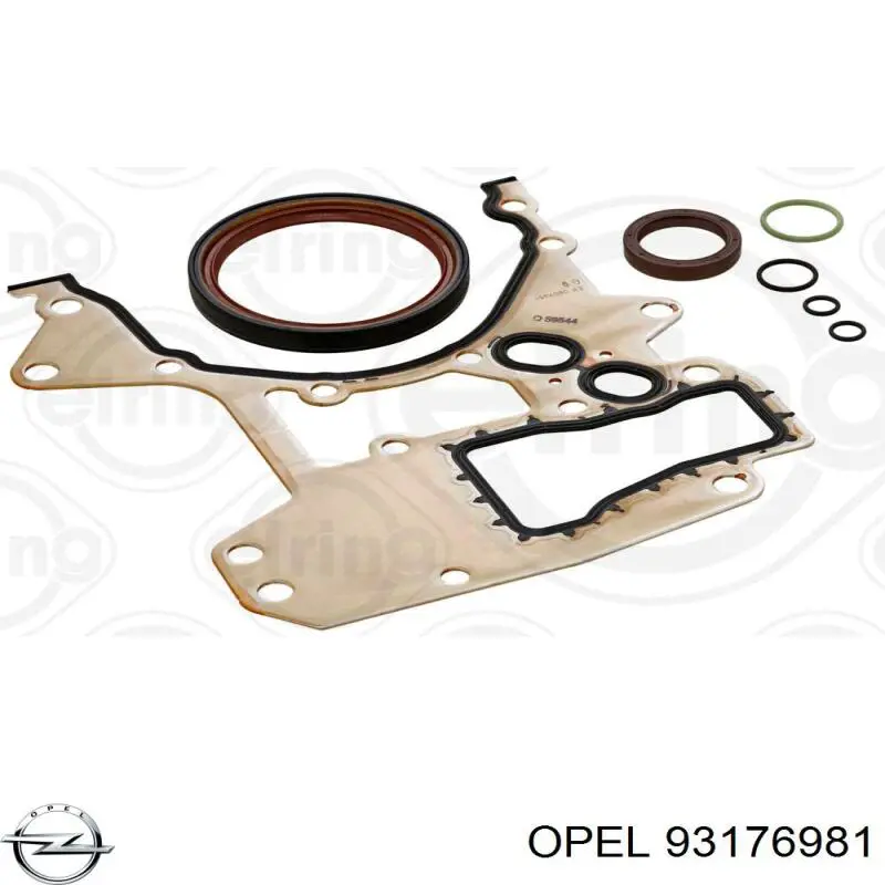 93176981 Opel kit inferior de vedantes de motor