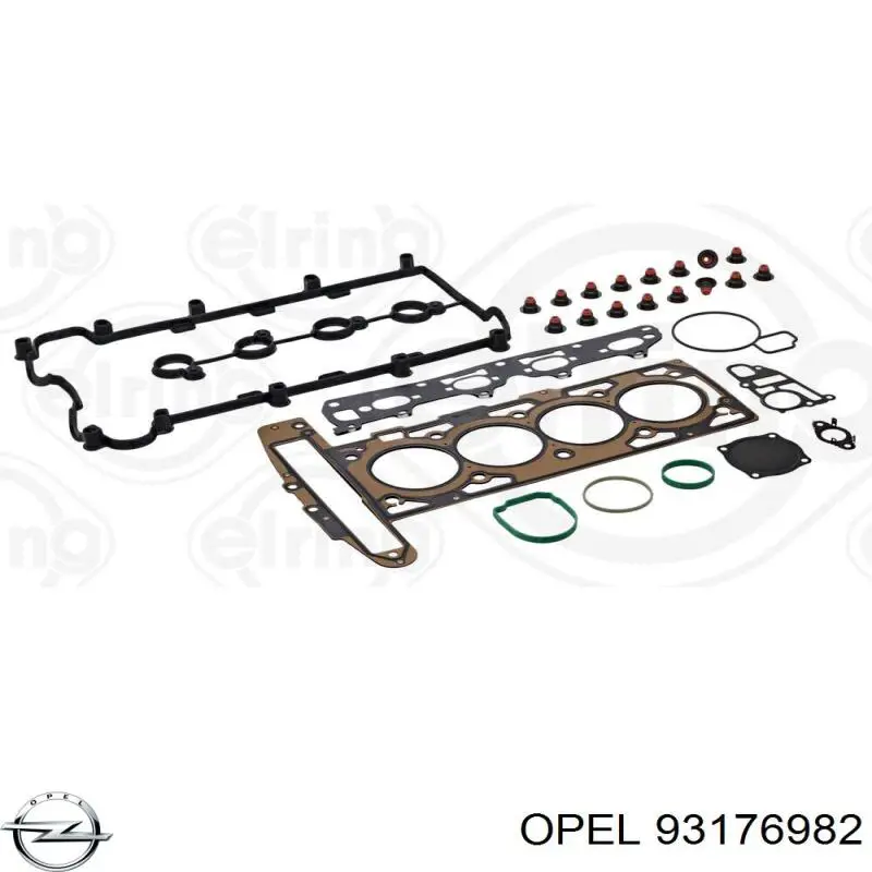 Прокладка ГБЦ 93176982 Opel