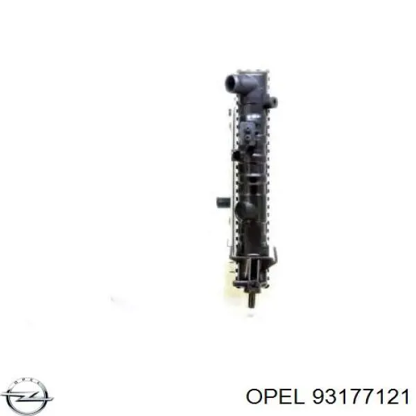 Радиатор охлаждения двигателя Opel 93177121 цена, от 49.02 USD