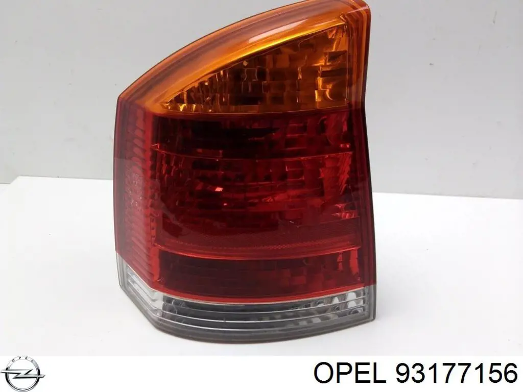 93177156 Opel lanterna traseira esquerda