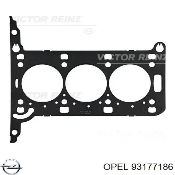 Прокладка ГБЦ 93177186 Opel