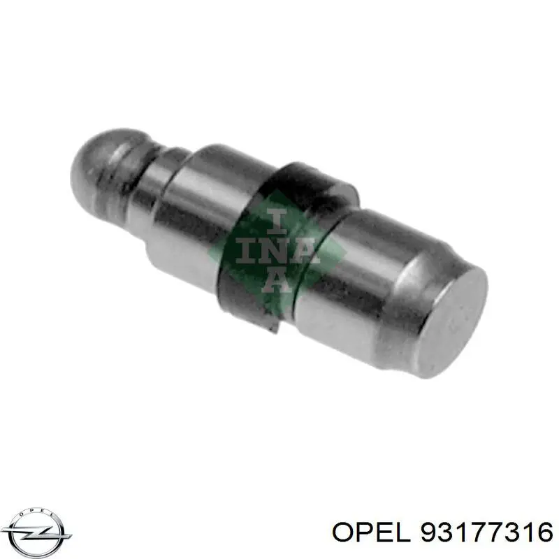Толкатель клапана гидравлический Opel 93177316 цена, от 7.19 USD