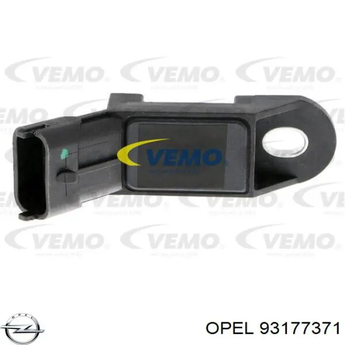 Купить 93177371 Opel Обратная топливная трубка