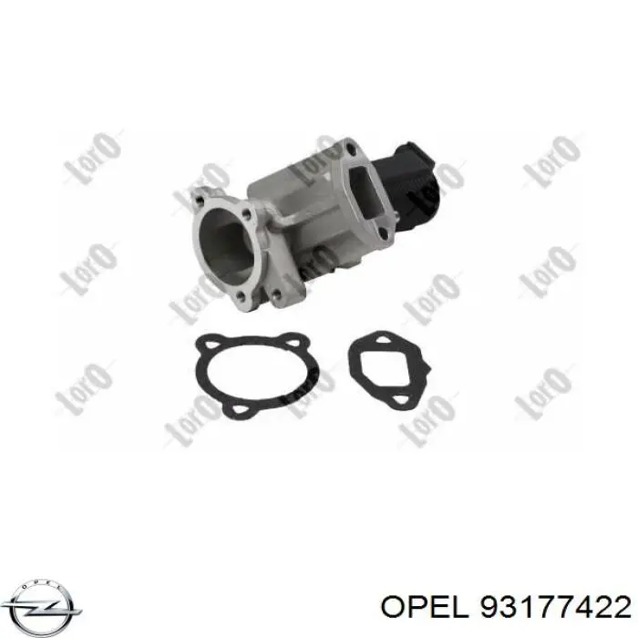 Приборы управления системы рециркуляции Opel 93177422 цена, от 16.93 USD