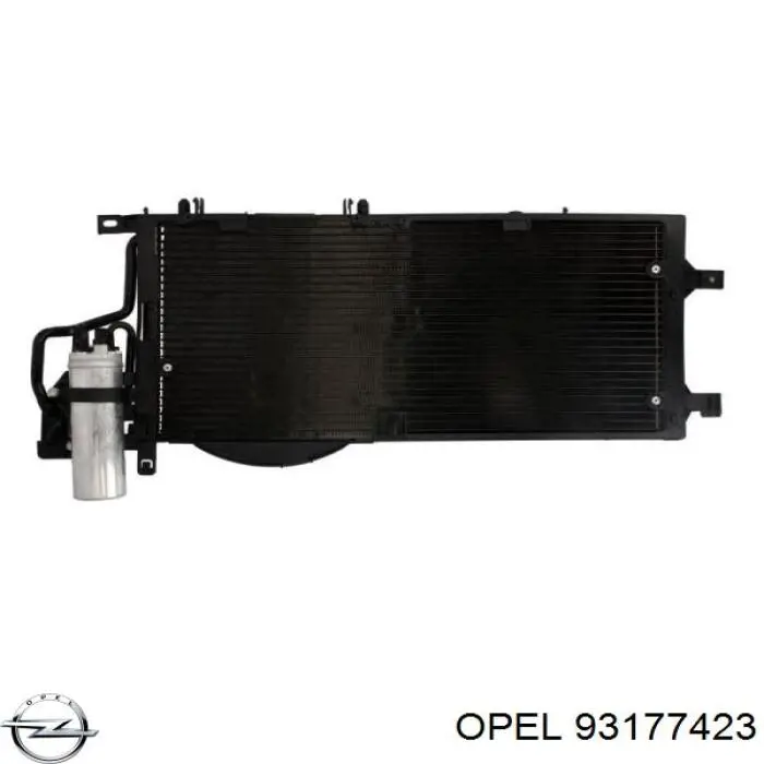 Купить 93177423 Opel Радиатор системы охлаждения кондиционера