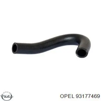 93177469 Opel шланг (патрубок системы охлаждения)