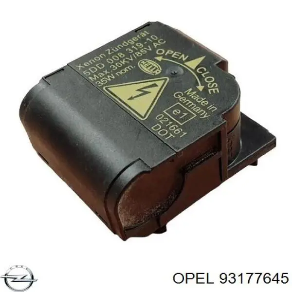 93177645 Opel Блок розжига (ксенон)