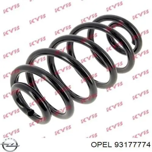 Пружина амортизатора Opel 93177774 цена, от 42.39 USD