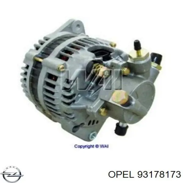 Автомобильный генератор Opel 93178173 цена, от 177.64 USD