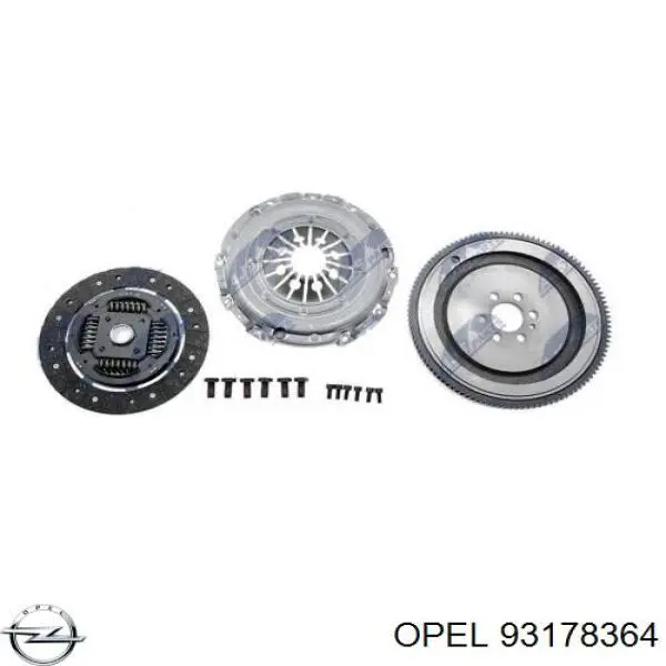 93178364 Opel Демпферный маховик