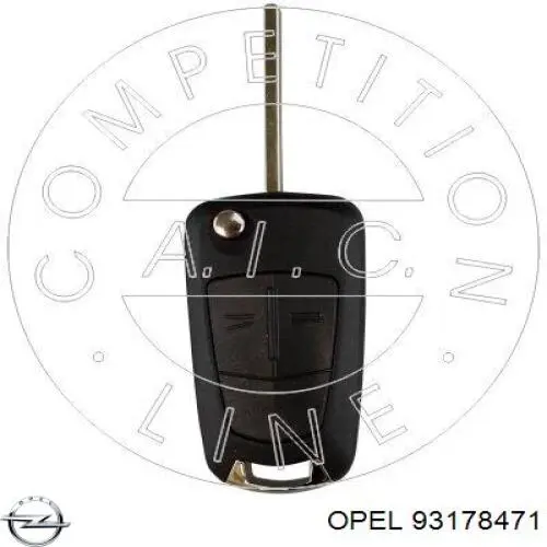 Купить 0139012 Opel Ключ замка зажигания