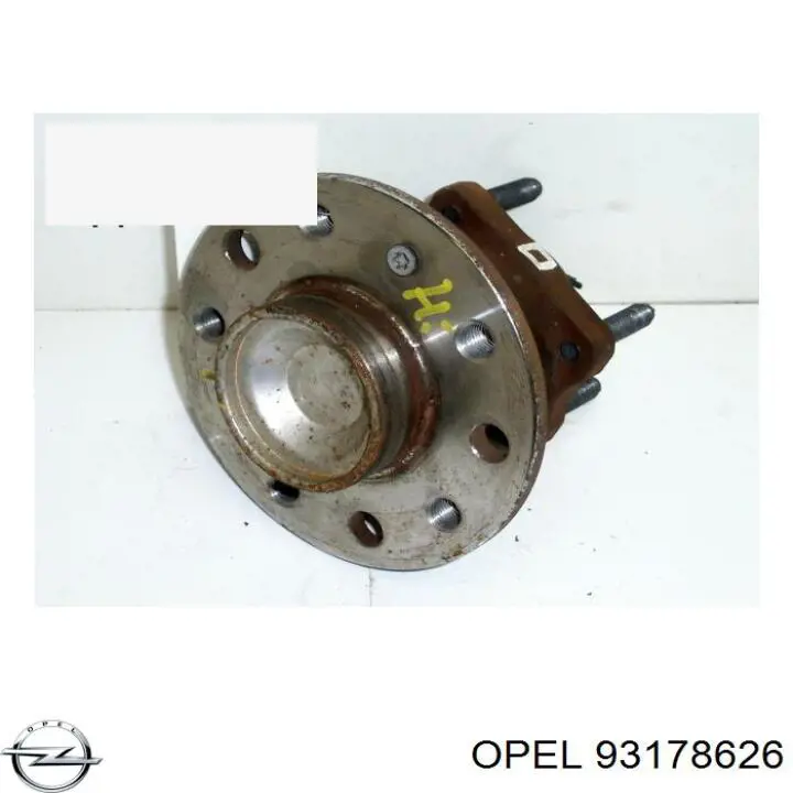 Купить 93178626 Opel Задняя шпиндель