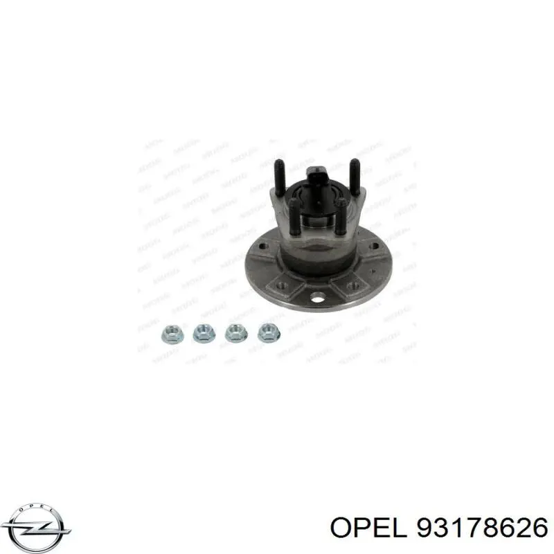 Ступица заднего колеса Opel 93178626