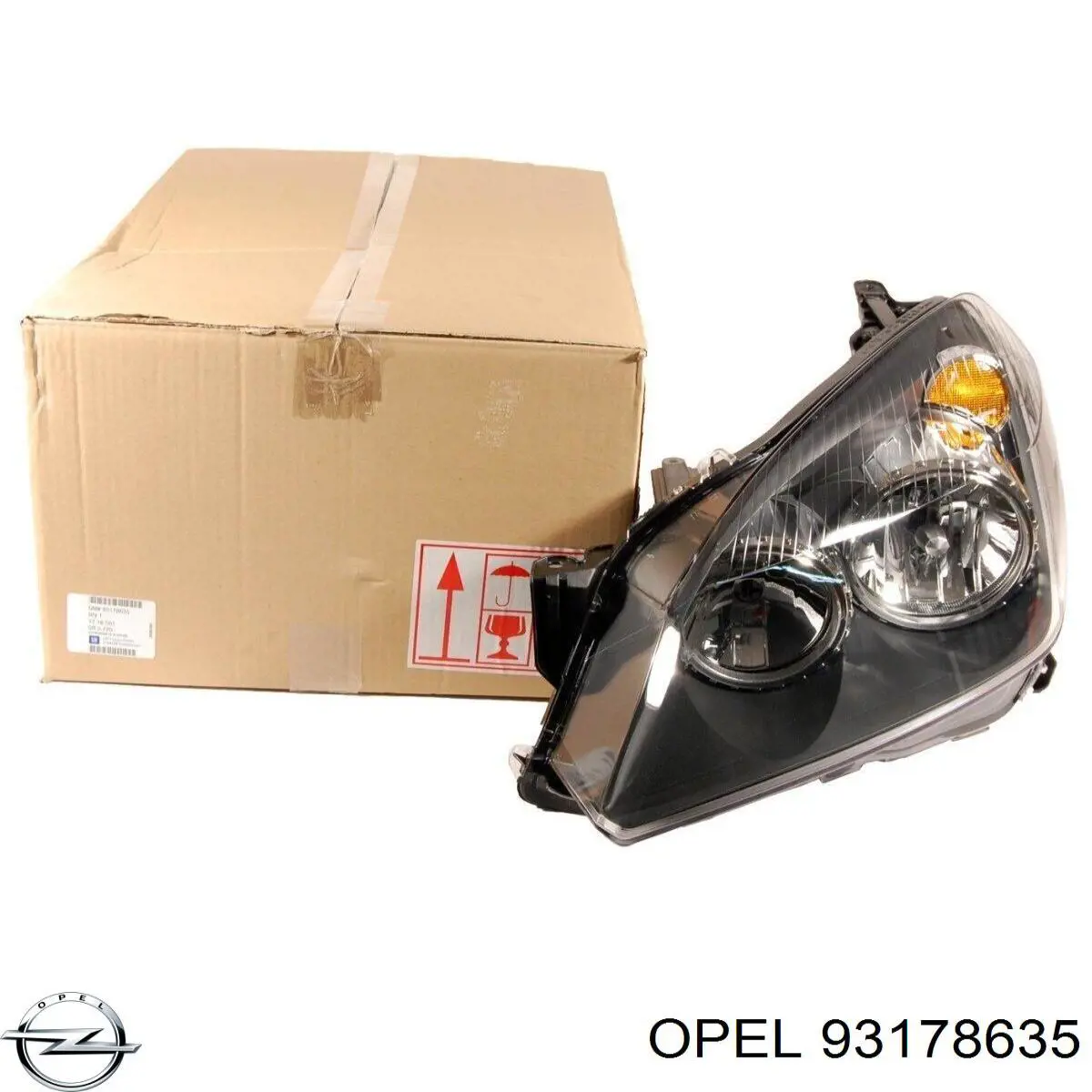 Фара левая Opel 93178635 цена, от 98.84 USD