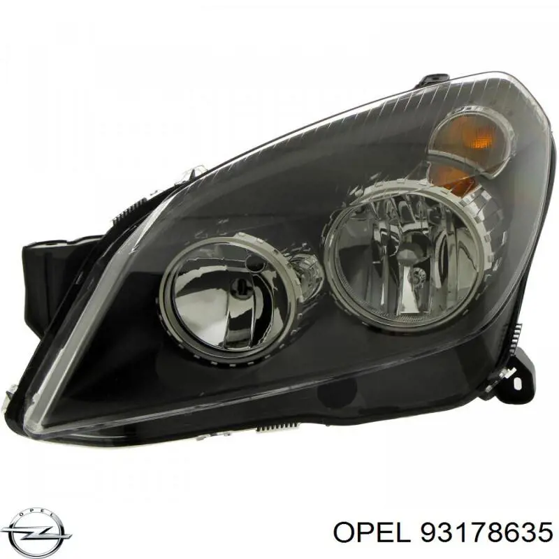 Купить 93178635 Opel Фара левая передняя