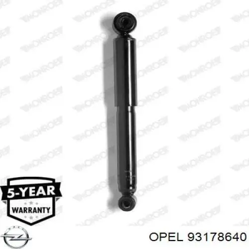 Амортизатор задний 93178640 Opel