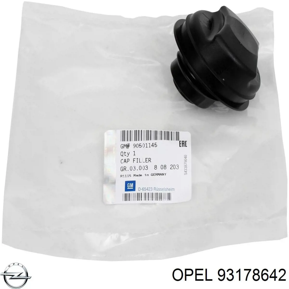 Амортизатор задний 93178642 Opel