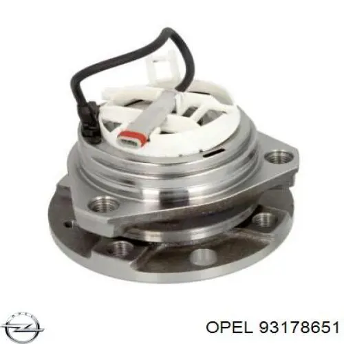 Передняя ступица 93178651 Opel