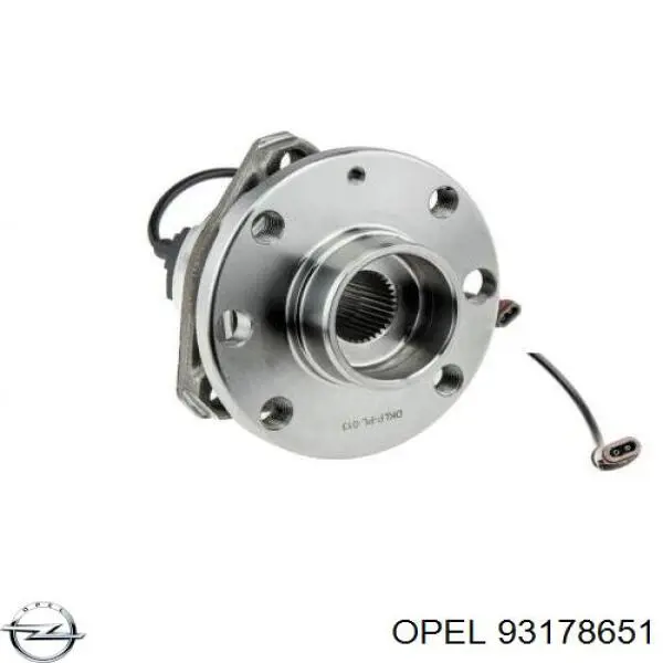 Ступицы передних колес Opel 93178651 цена, от 93.20 USD