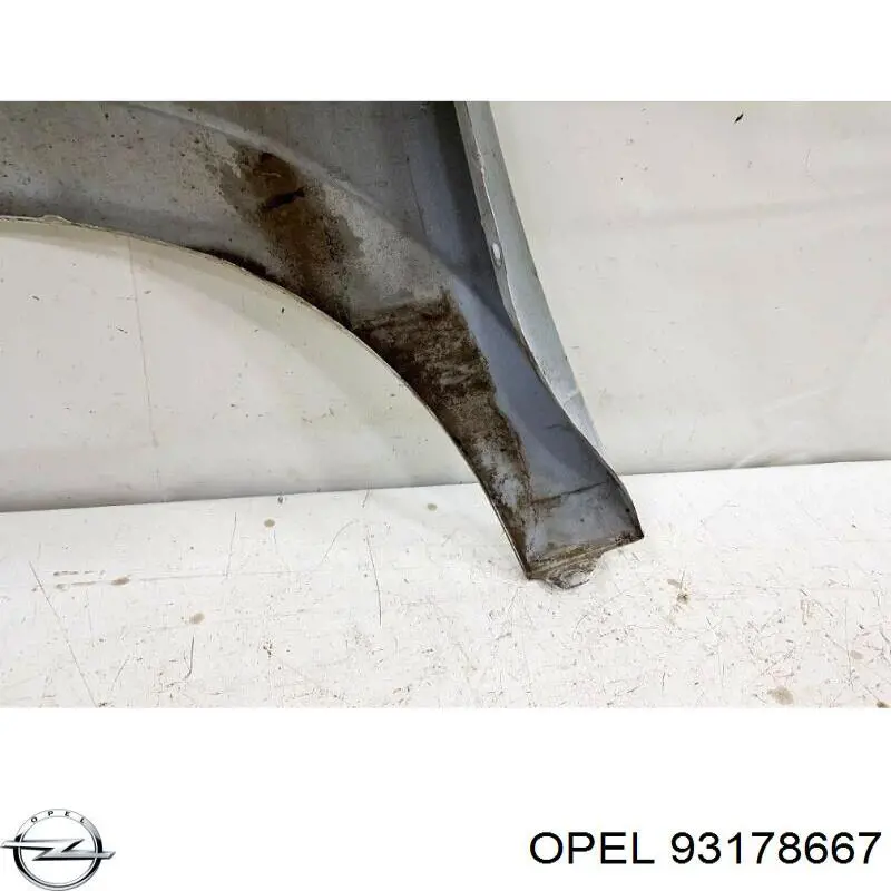 Боковая часть передняя правая Opel 93178667 цена, от 34.01 USD
