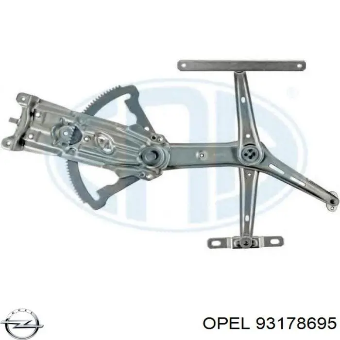 Купить 93178695 Opel Подъемник механический ветрового стекла