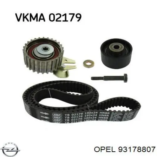 Паразитный ролик ГРМ 93178807 Opel