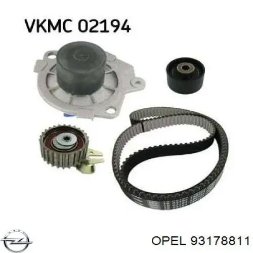 Купить 93178811 Opel Ремень газораспределительного механизма