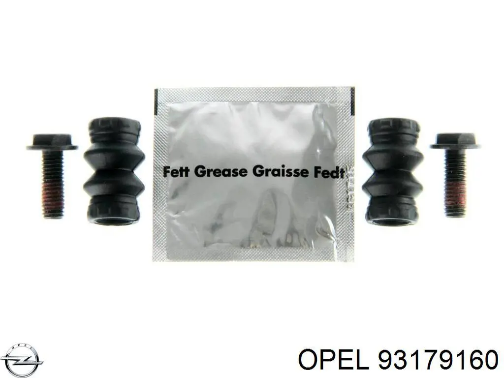 Ремкомплект суппортов Opel 93179160 цена, от 5.75 USD