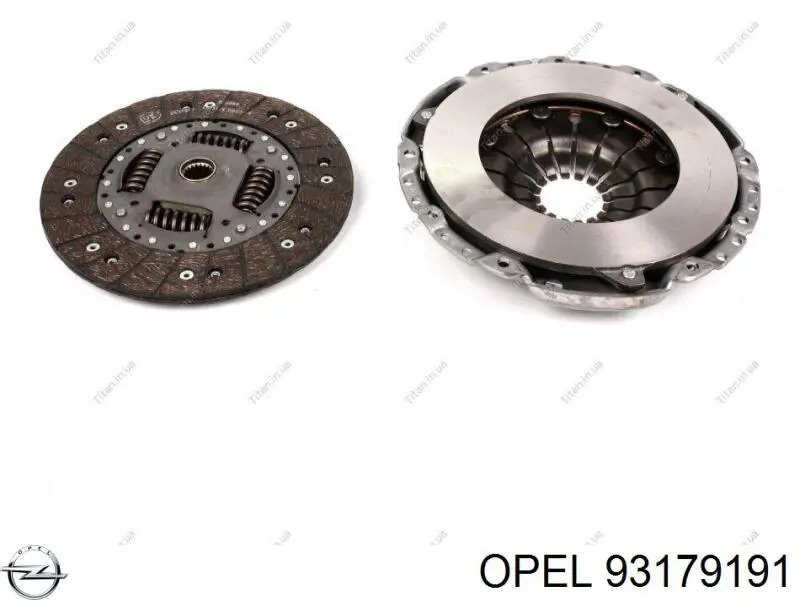 Купить 93179191 Opel Диск сцепления