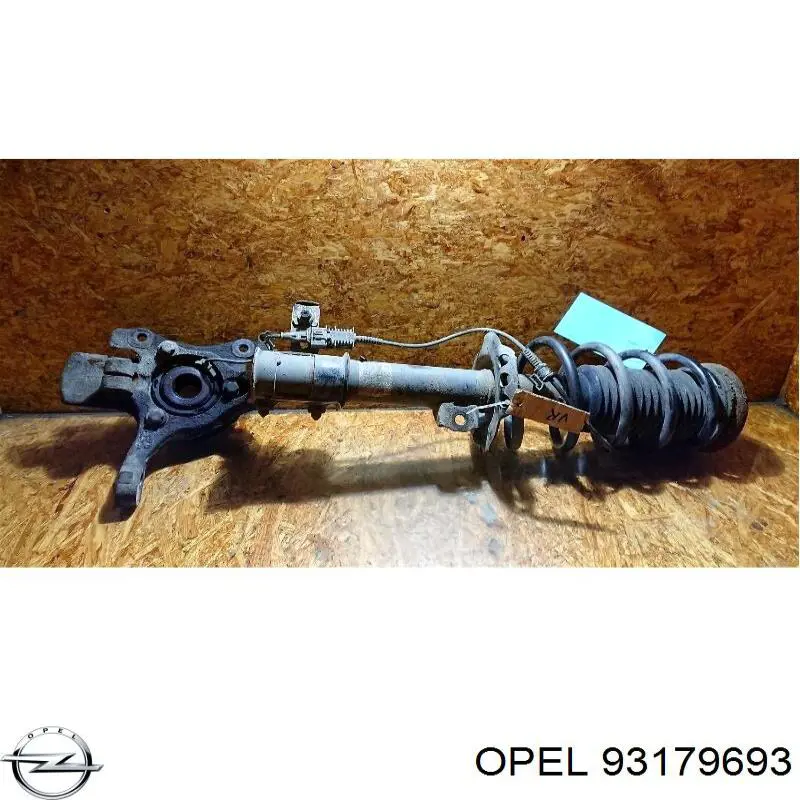 Амортизатор подвески передний левый Opel 93179693 цена, от 53.59 USD