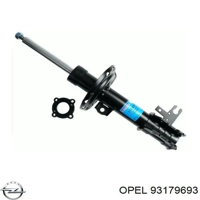 Стойка передняя правая Opel 93179693