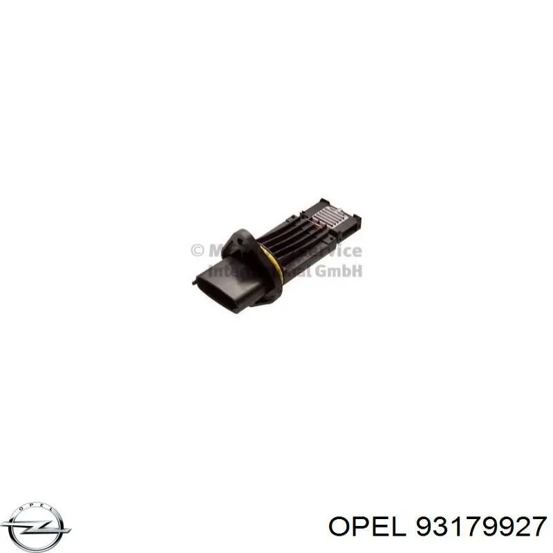 Датчик массового расхода воздуха Opel 93179927 цена, от 69.50 USD