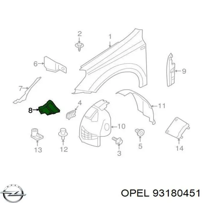  93180451 Peugeot/Citroen