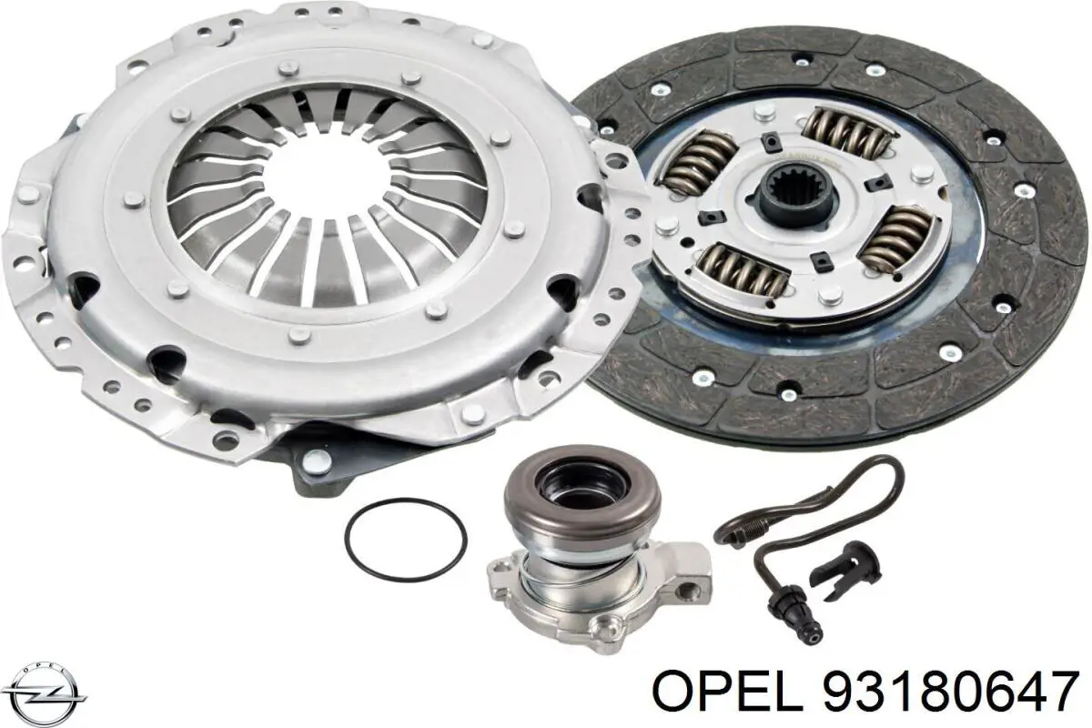 93180647 Opel диск сцепления