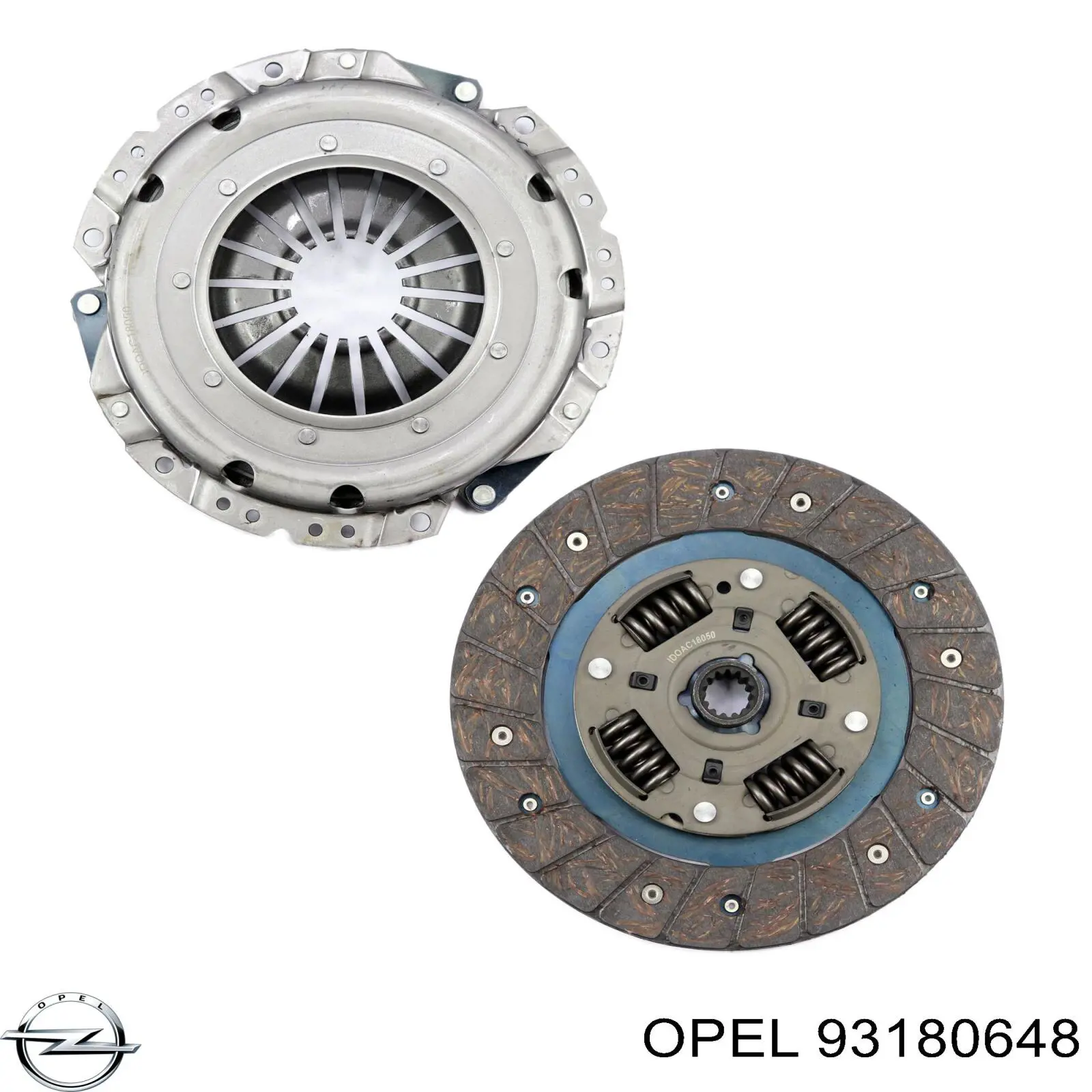 93180648 Opel диск сцепления