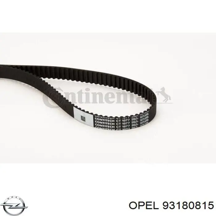 Зубчатый ремень Opel 93180815 цена, от 28.48 USD