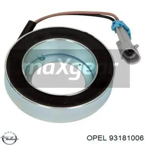 93181006 Opel муфта (магнитная катушка компрессора кондиционера)