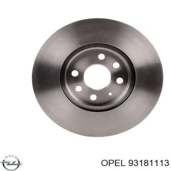 93181113 Opel диск тормозной передний