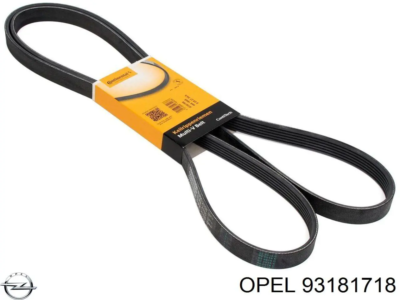 93181718 Opel ремень генератора