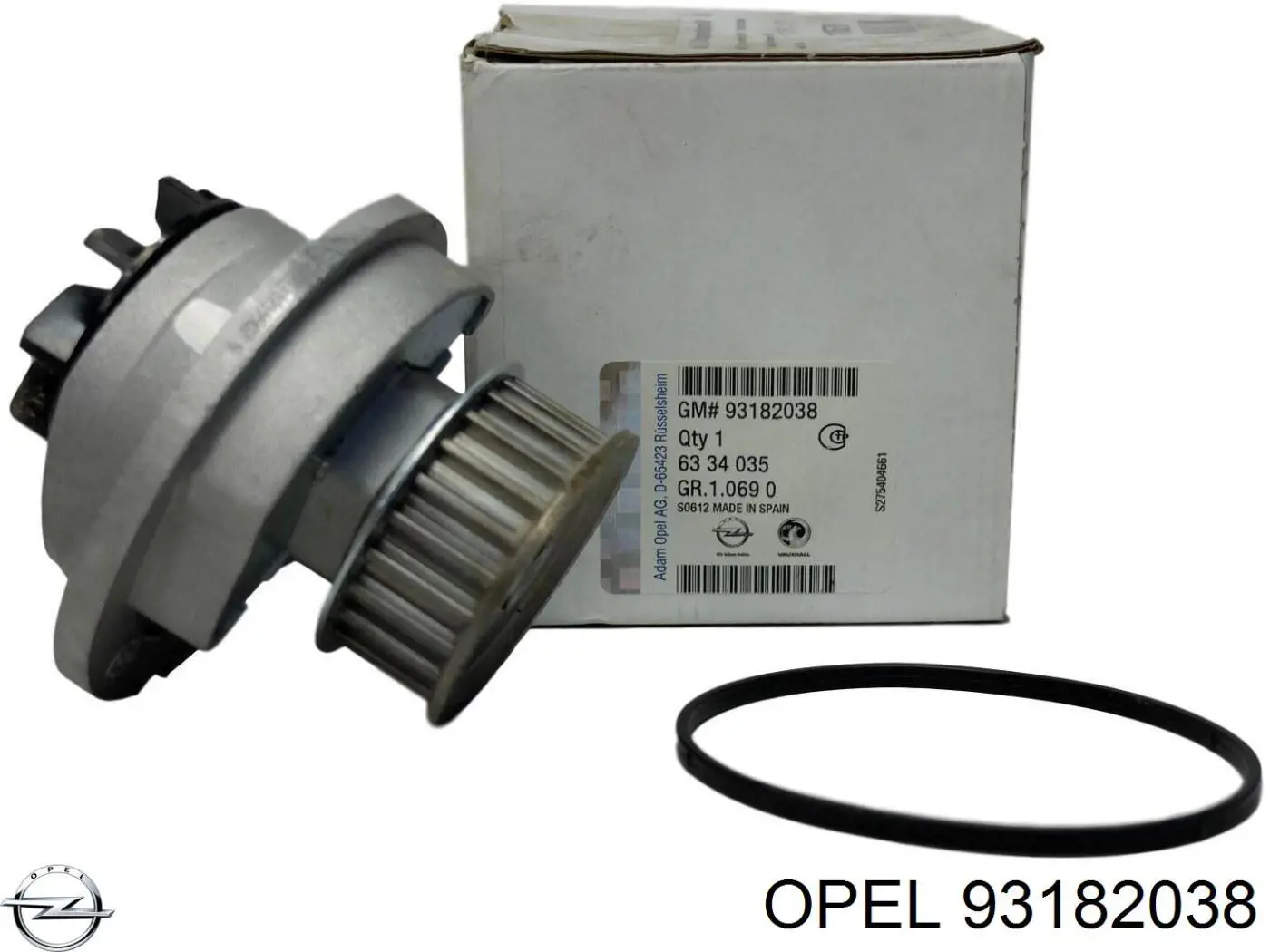 Купить 93182038 Opel Насос охлаждения