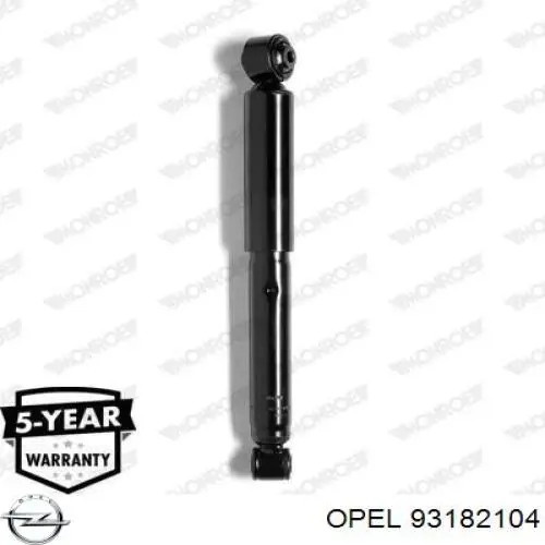 Купить 93182104 Opel Амортизатор задней подвески