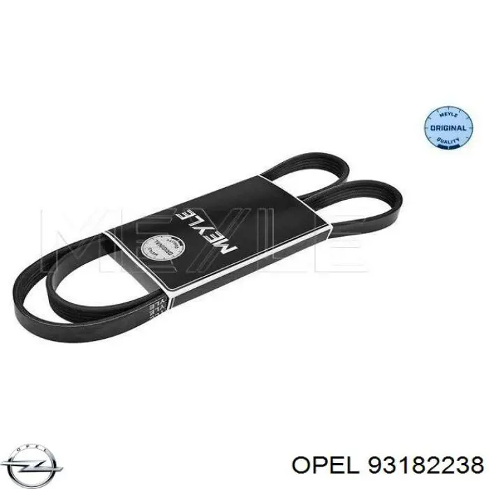 Клиновый ремень Opel 93182238 цена, от 8.56 USD