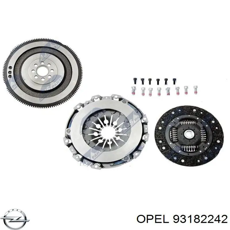Купить 93182242 Opel Маховик с зубчатым ободом