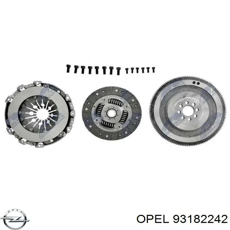 Маховик двигателя Opel 93182242 цена, от 384.58 USD