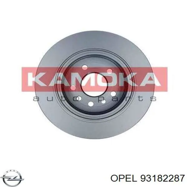 Купить 93182287 Opel Диск тормозной задний