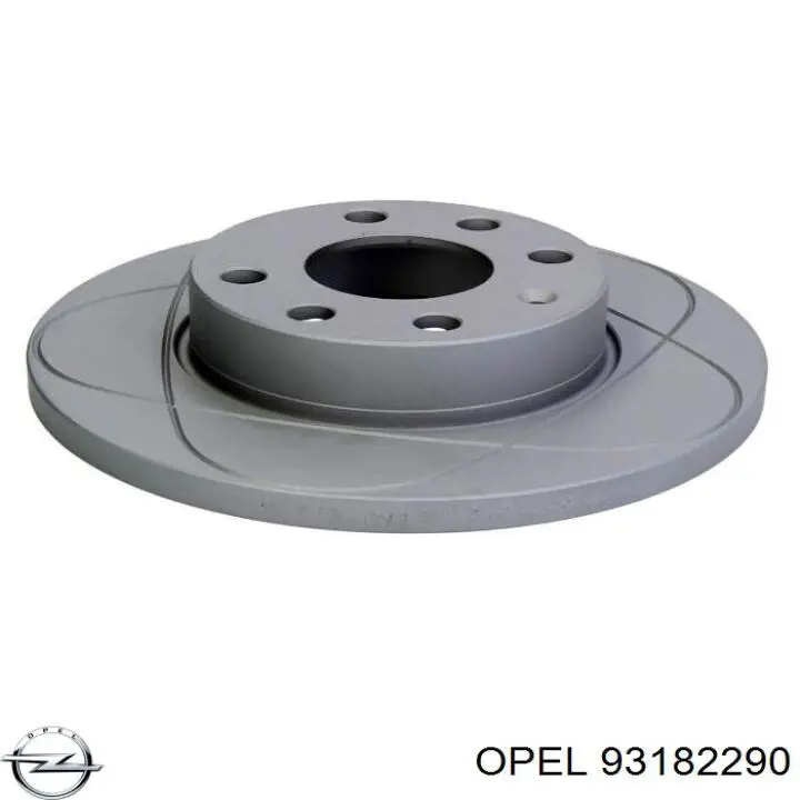 Купить 93182290 Opel Ротор тормозной