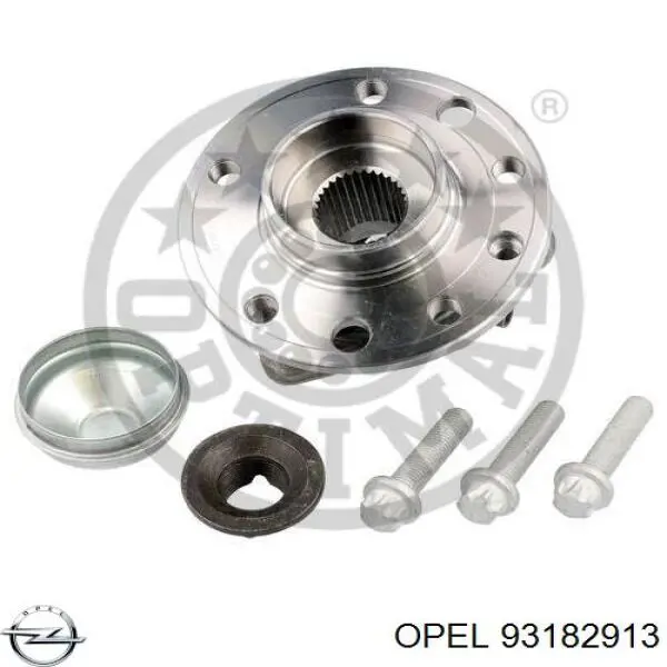 Купить 93182913 Opel Ступица переднего колеса