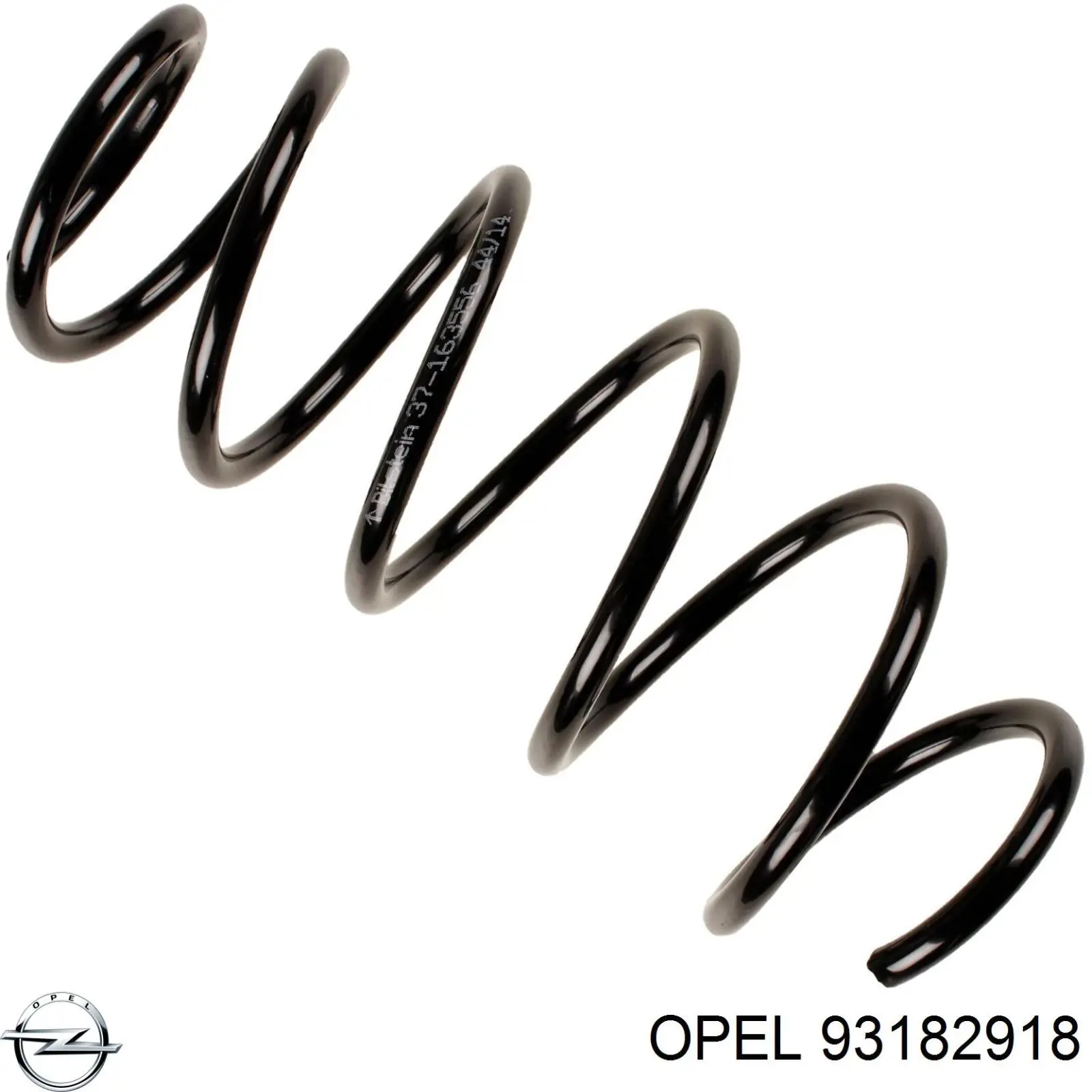 Передняя пружина 93182918 Opel