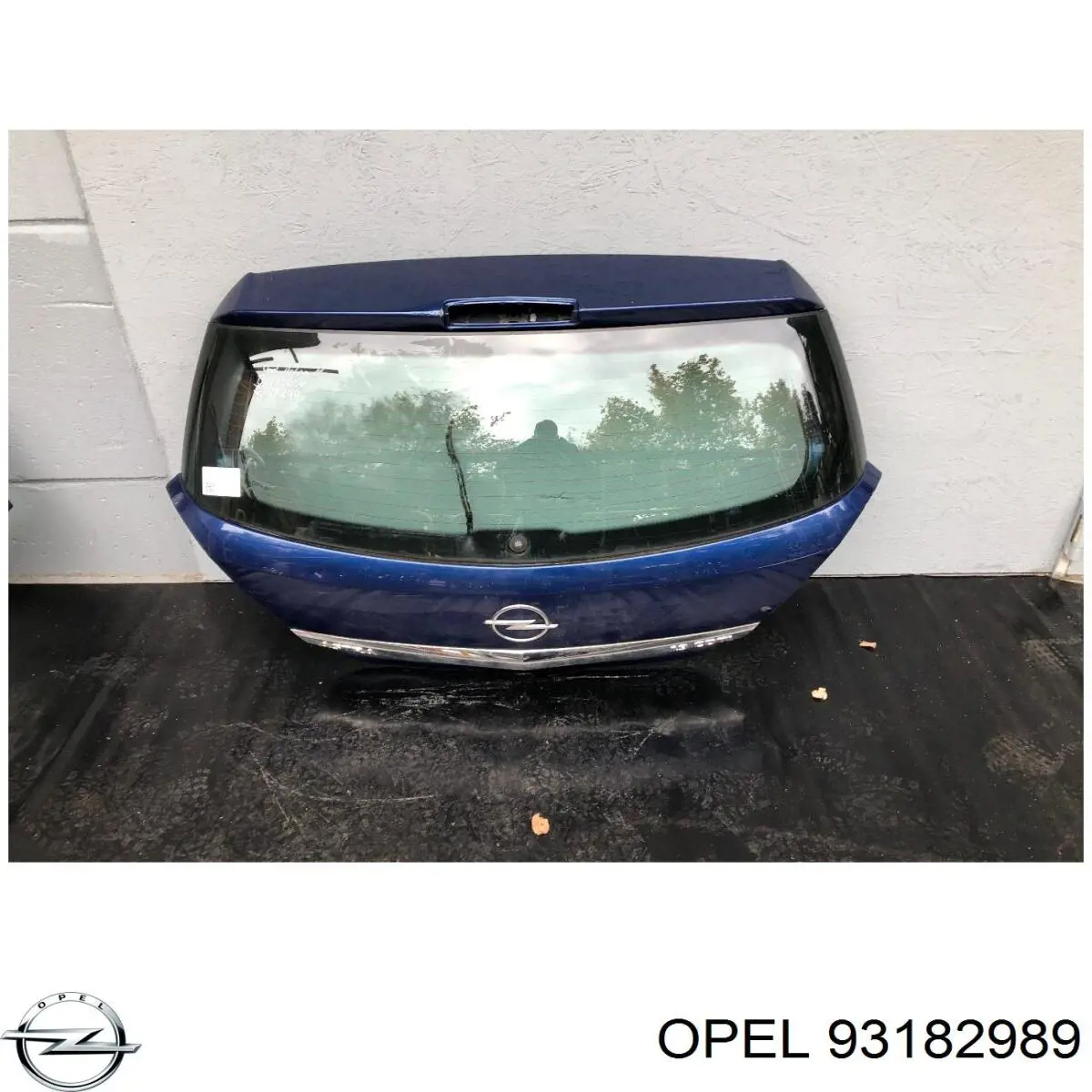 93182989 Opel porta traseira (3ª/5ª porta-malas (tampa de alcapão)